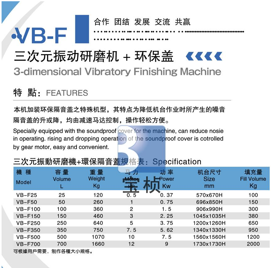 三次元振動研磨機